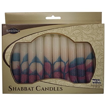 Harmony Turquoise Majestic Giftware SC-SHHR-T Safed Shabbat Candle 5-Inch 12-Pack Harmony Turquoise Majestic Giftware SC-SHHR-T Safed Shabbat Candle 5-Inch 12-Pack